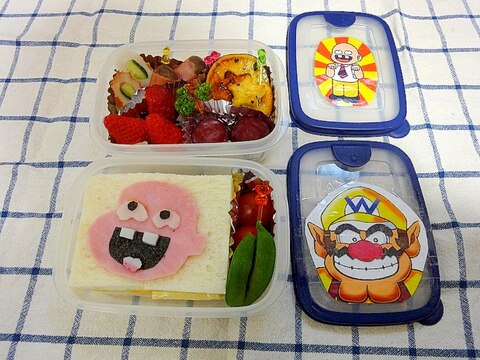 うちのキャラ弁当「ついでにとんちんかん　抜作先生」